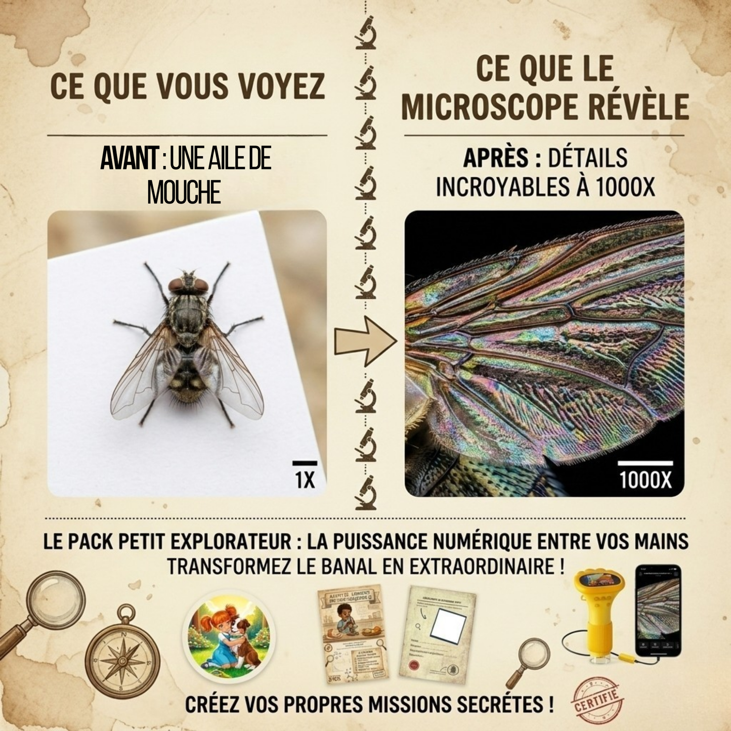 Pack explorateur