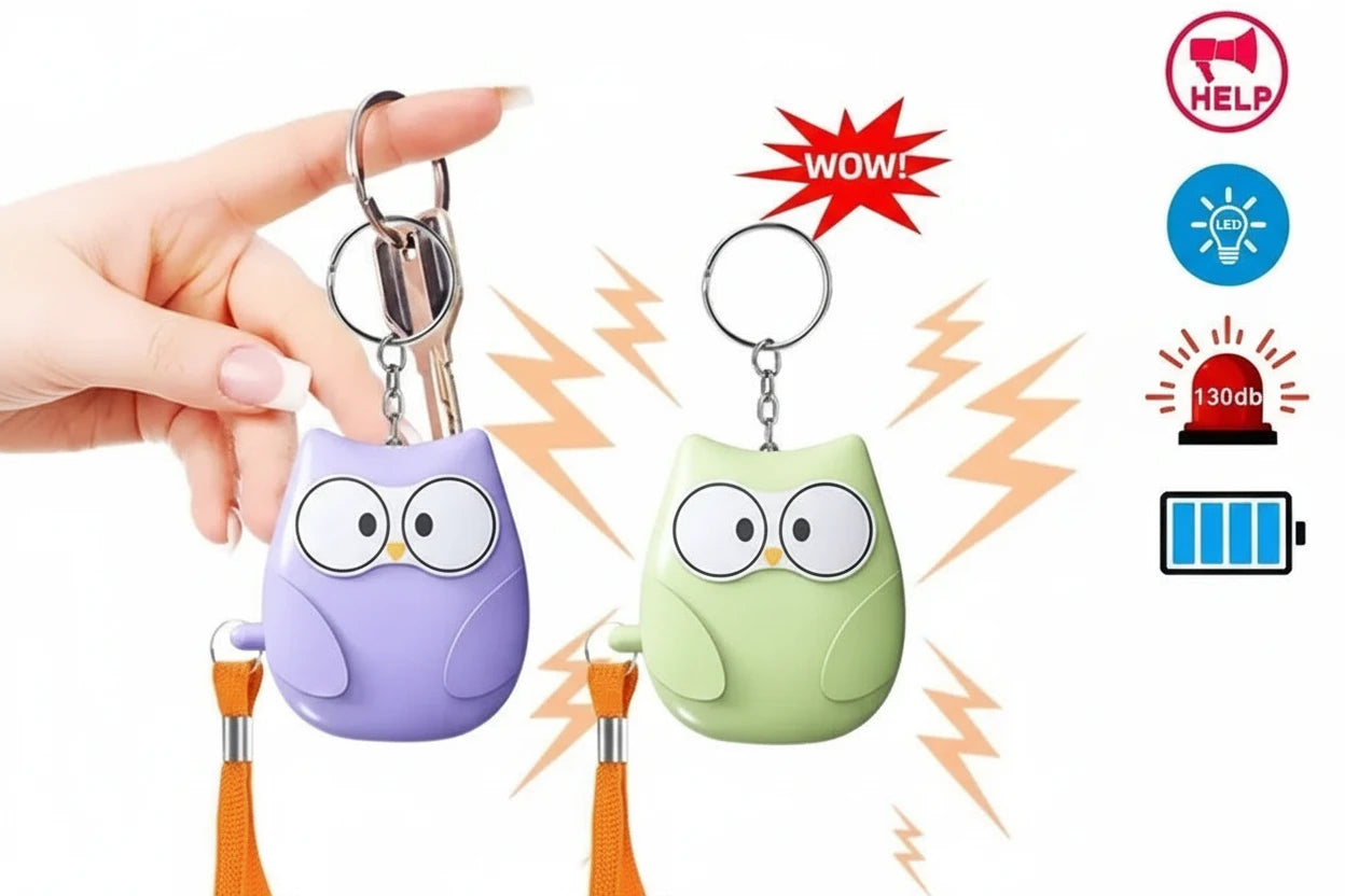 Porte-clés de Sécurité Mignon et Ultra-Puissant pour Enfants