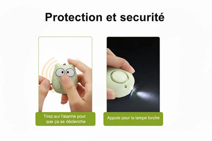 Porte-clés de Sécurité Mignon et Ultra-Puissant pour Enfants