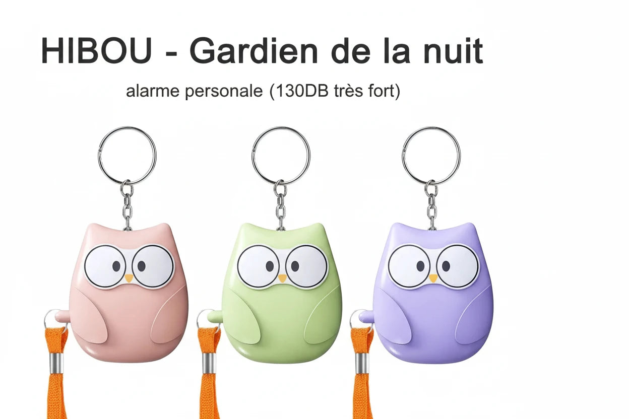 Porte-clés de Sécurité Mignon et Ultra-Puissant pour Enfants