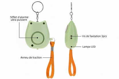 Porte-clés de Sécurité Mignon et Ultra-Puissant pour Enfants
